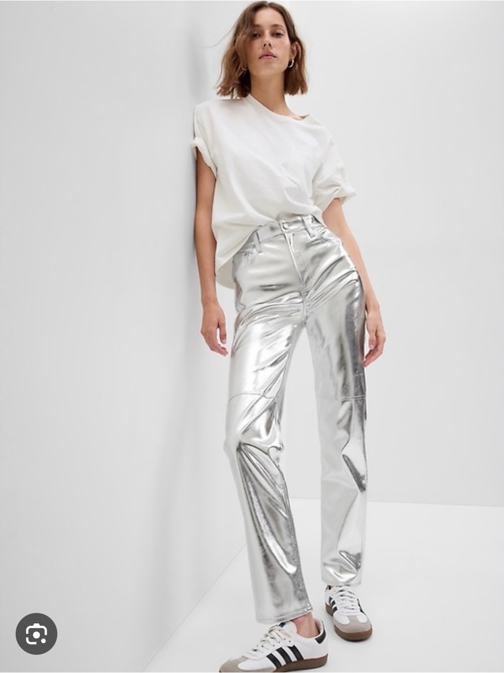 Gap Silver Pants